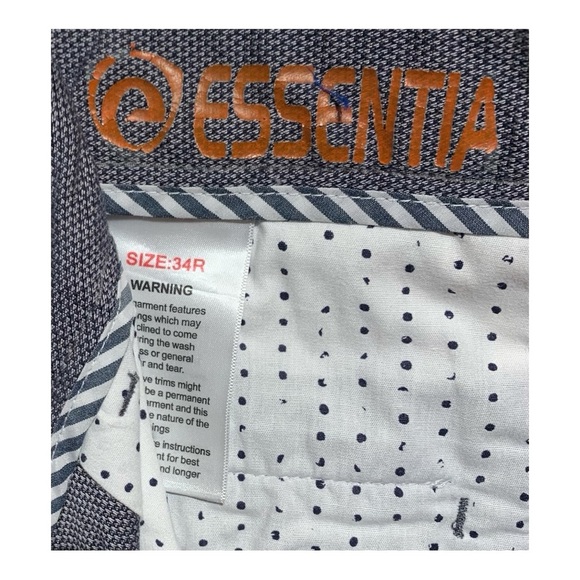 Men's Essentials Brand Slim Fit Tech Pants Size 32 - Picture 3 of 3